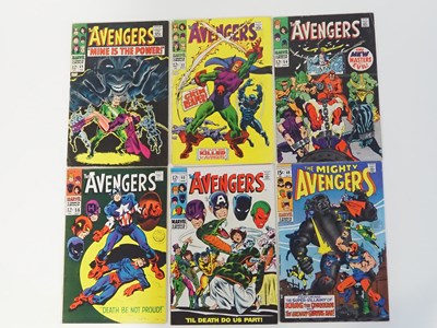 Lot 400 - AVENGERS #49, 52, 54, 56, 60, 69 (6 in Lot) -...