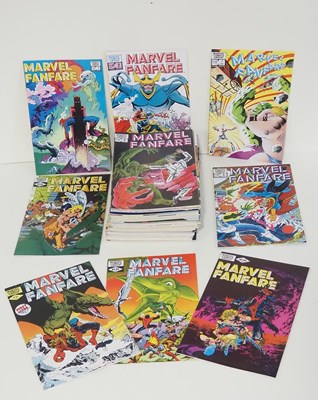 Lot 410 - MARVEL FANFARE #1 to 60 (60 in Lot) -...