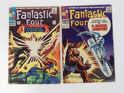 Lot 416 - FANTASTIC FOUR #53 & 55 (2 in Lot) - (1966 -...