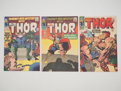 Lot 434 - JOURNEY INTO MYSTERY #122, 125 + THOR #126 (3...