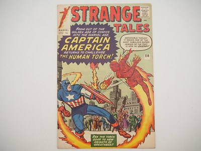 Lot 475 - STRANGE TALES #114 (1963 - MARVEL - UK Price...