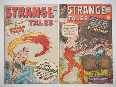 Lot 477 - STRANGE TALES #107 & 113 (2 in Lot) - (1963 -...