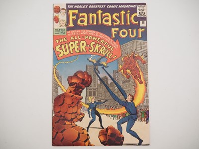 Lot 481 - FANTASTIC FOUR #18 (1963 - MARVEL - UK Price...