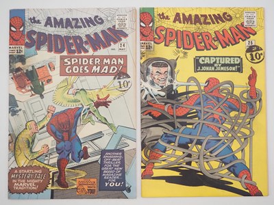 Lot 489 - AMAZING SPIDER-MAN #24 & 25 (2 in Lot) - (1965...