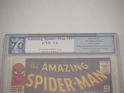 Lot 491 - AMAZING SPIDER-MAN #15 (1964 - MARVEL) -...