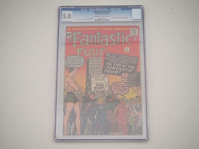 Lot 496 - FANTASTIC FOUR #9 (1962 - MARVEL) - GRADED 5.0...