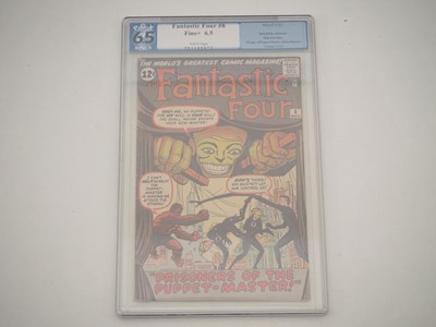 Lot 497 - FANTASTIC FOUR #8 (1962 - MARVEL) - GRADED 6.5...