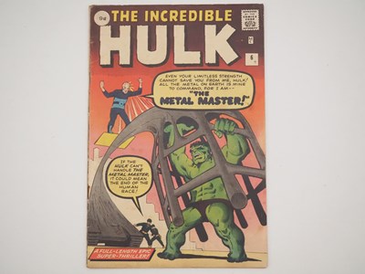 Lot 499 - INCREDIBLE HULK #6 (1963 - MARVEL - UK Price...