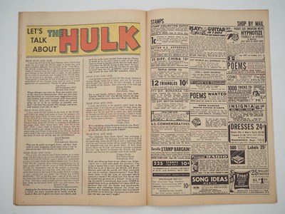 Lot 499 - INCREDIBLE HULK #6 (1963 - MARVEL - UK Price...