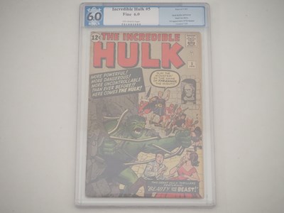 Lot 501 - INCREDIBLE HULK #5 (1963 - MARVEL) - GRADED...