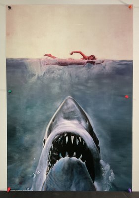 Lot 378 - JAWS: lenticular 'art style' no credits - flat...