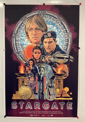 Lot 265 - STARGATE - Alternative movie poster 24" x 36"...