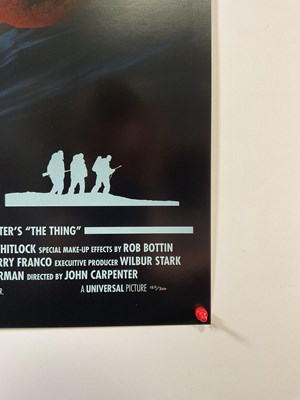 Lot 267 - THE THING - alternative movie poster 24" x 36"...