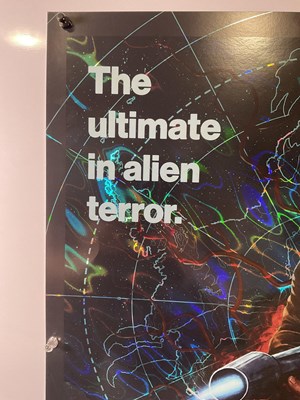 Lot 267 - THE THING - alternative movie poster 24" x 36"...
