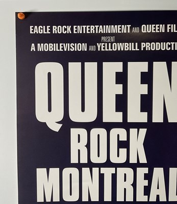 Lot 422 - QUEEN: ROCK MONTREAL (2014) - one sheet movie...
