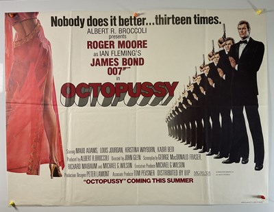 Lot 26 - JAMES BOND: OCTOPUSSY (1982) Advance style UK...