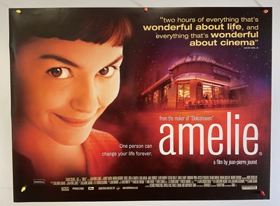 Lot 133 - AMELIE (2001) UK Quad film poster, double...