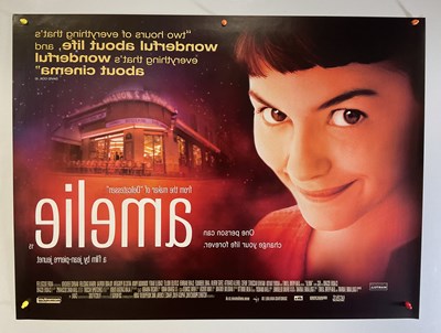Lot 27 - AMELIE (2001) UK Quad film poster, double...