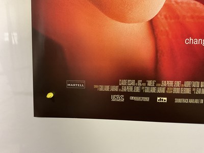 Lot 27 - AMELIE (2001) UK Quad film poster, double...