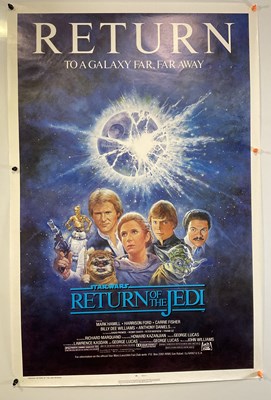 Lot 315 - STAR WARS: RETURN OF THE JEDI (1985) Reissue -...