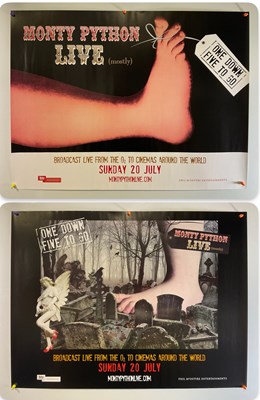 Lot 125 - MONTY PYTHON LIVE (MOSTLY) (2014) 2 x UK Quad...