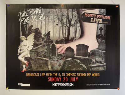 Lot 12 - MONTY PYTHON LIVE (MOSTLY) (2014) 2 x UK Quad...