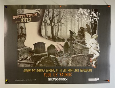 Lot 12 - MONTY PYTHON LIVE (MOSTLY) (2014) 2 x UK Quad...