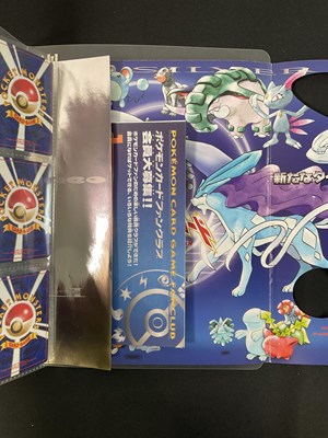 Lot 479 - POKÉMON - A Japanese Neo Genesis 9 card binder...