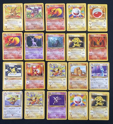 Lot 473 - POKÉMON - A group of non-holo, rare Pokémon...