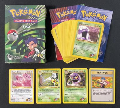 Lot 481 - POKÉMON - A group of Gym Challenge Trainer...