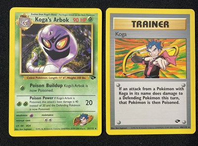 Lot 481 - POKÉMON - A group of Gym Challenge Trainer...