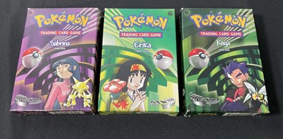 Lot 481 - POKÉMON - A group of Gym Challenge Trainer...