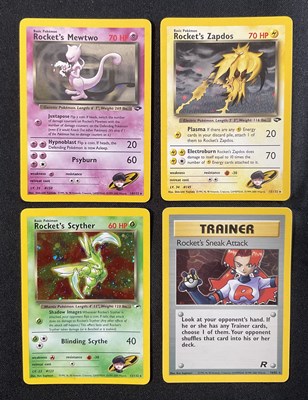 Lot 482 - POKÉMON - A pair of Team Rocket Theme Decks...