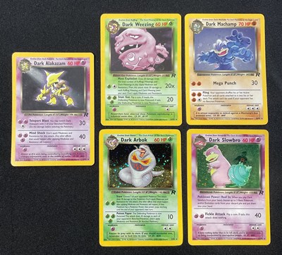 Lot 482 - POKÉMON - A pair of Team Rocket Theme Decks...
