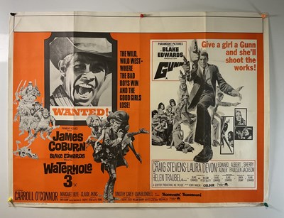 Lot 338 - A posse of Western UK Quad and one sheet film...