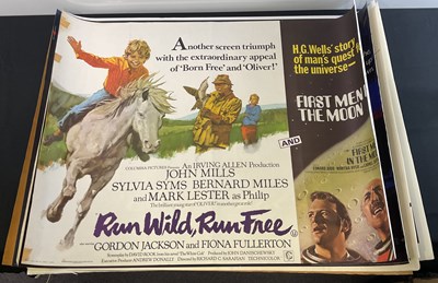 Lot 177 - A smorgasbord of drama and comedy UK Quad film...