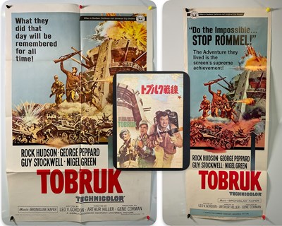 Lot 331 - TOBRUK (1967) A US one sheet film poster...