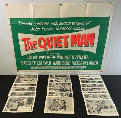 Lot 344 - THE WILD WEST - THE QUIET MAN (1952) Quad,...