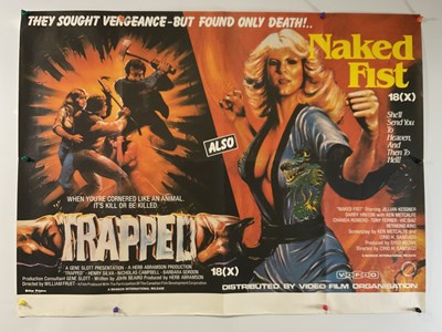Lot 49 - A selection of UK Quad thriller film posters...