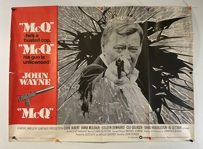 Lot 49 - A selection of UK Quad thriller film posters...