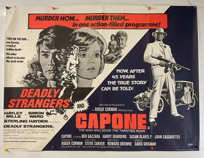 Lot 49 - A selection of UK Quad thriller film posters...