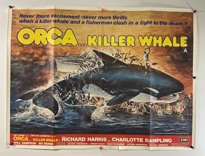 Lot 49 - A selection of UK Quad thriller film posters...