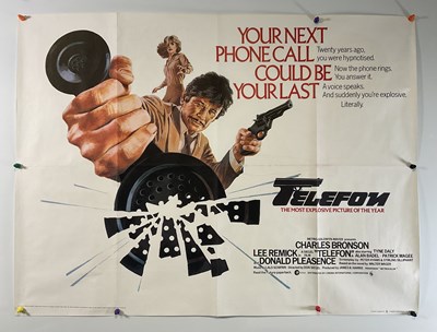 Lot 49 - A selection of UK Quad thriller film posters...
