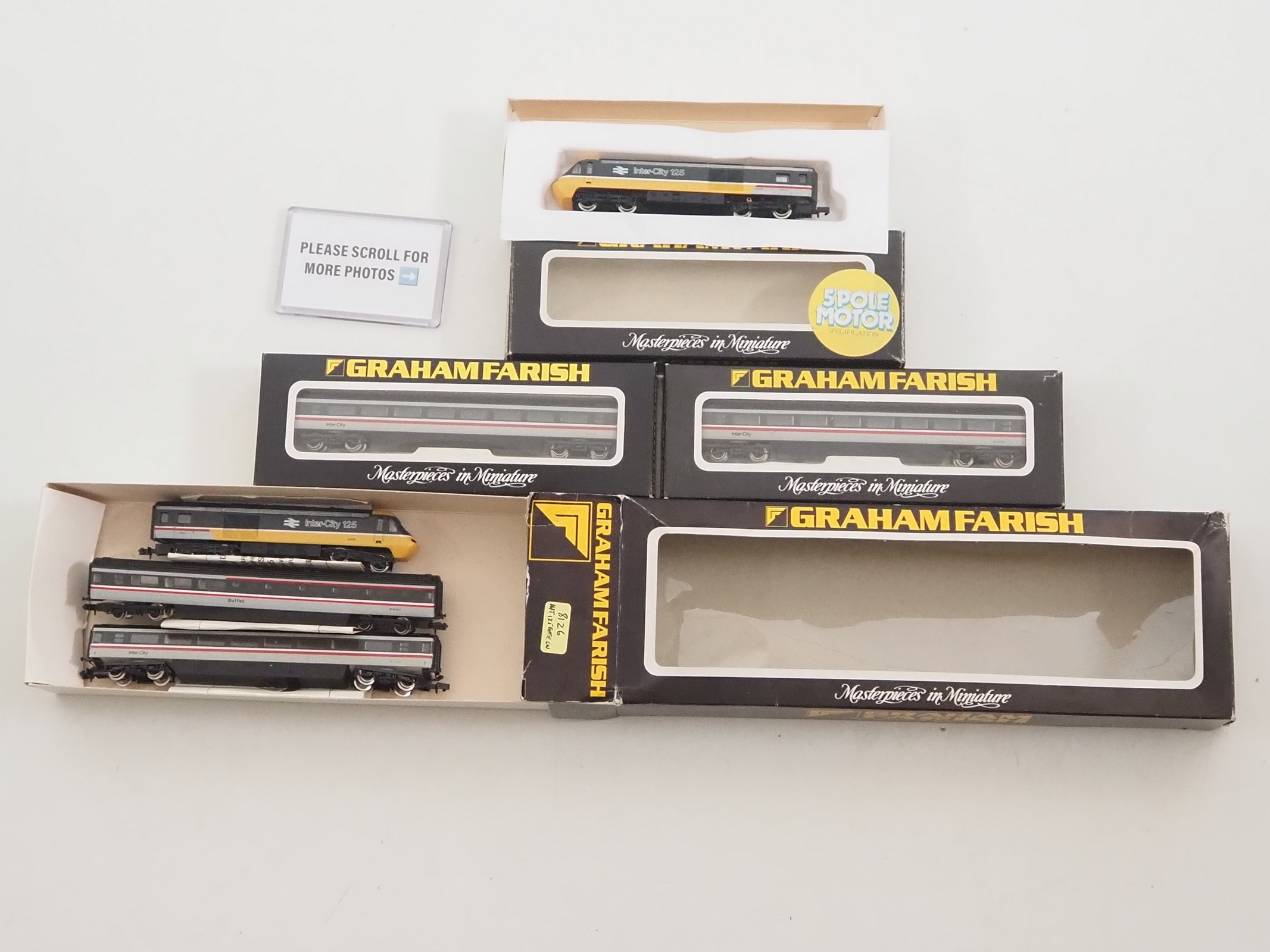 Lot 11 - A GRAHAM FARISH N gauge Intercity 125 6 car