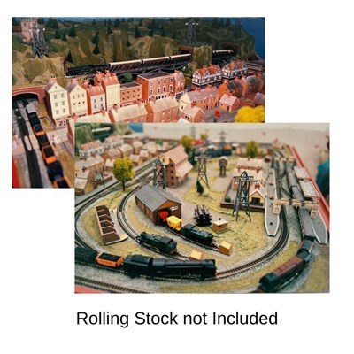 Lot 14 - A spectacular N gauge model railway layout...