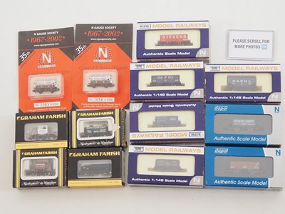 Lot 29 - A group of DAPOL and N GAUGE SOCIETY N gauge...