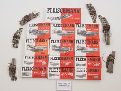 Lot 37 - A group of FLEISCHMANN N gauge Piccolo boxed...