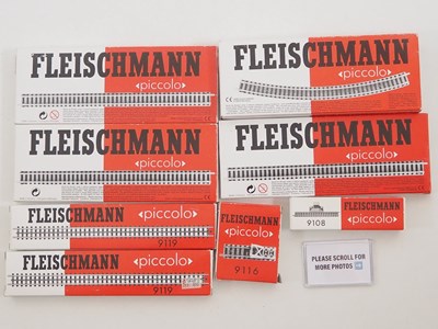 Lot 38 - A group of FLEISCHMANN N gauge Piccolo boxed...