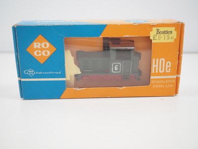 Lot 50 - A group of ROCO/MINITRAINS HOe scale rolling...