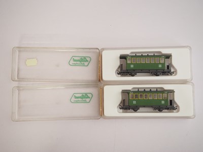 Lot 51 - A group of LILIPUT HOe scale rolling stock...